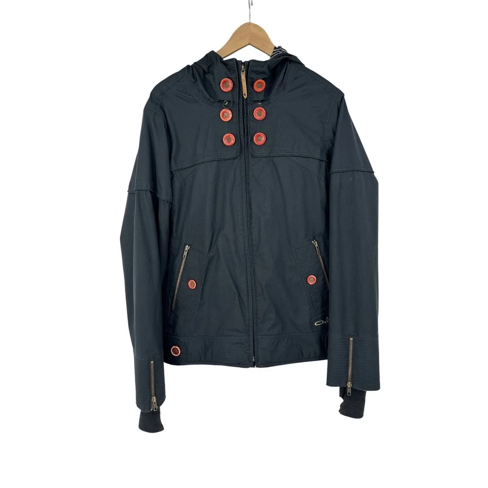 Y2K Oakley Gretchen‎ Bleiler Signature Series Ski Jacket Black